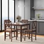 Обеденный комплект Хадсон (стол + 4 стула)/ Hudson Dining Set
