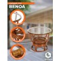 Столик журнальный со стеклом "BENOA" 5005