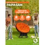 Кресло-качалка PAPASAN/ПАПАСАН w 23/01 B /с подушкой/
