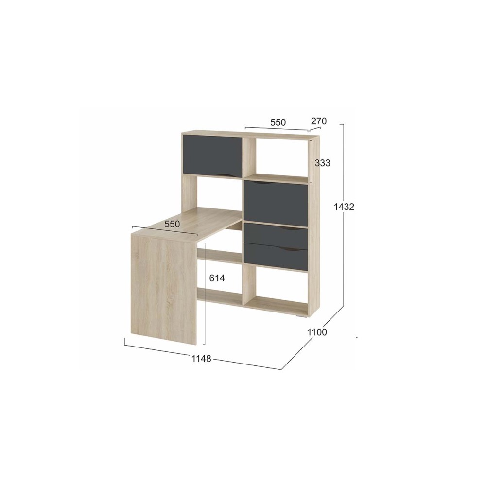 Стол письменный тип 7 Стол письменный тип 7