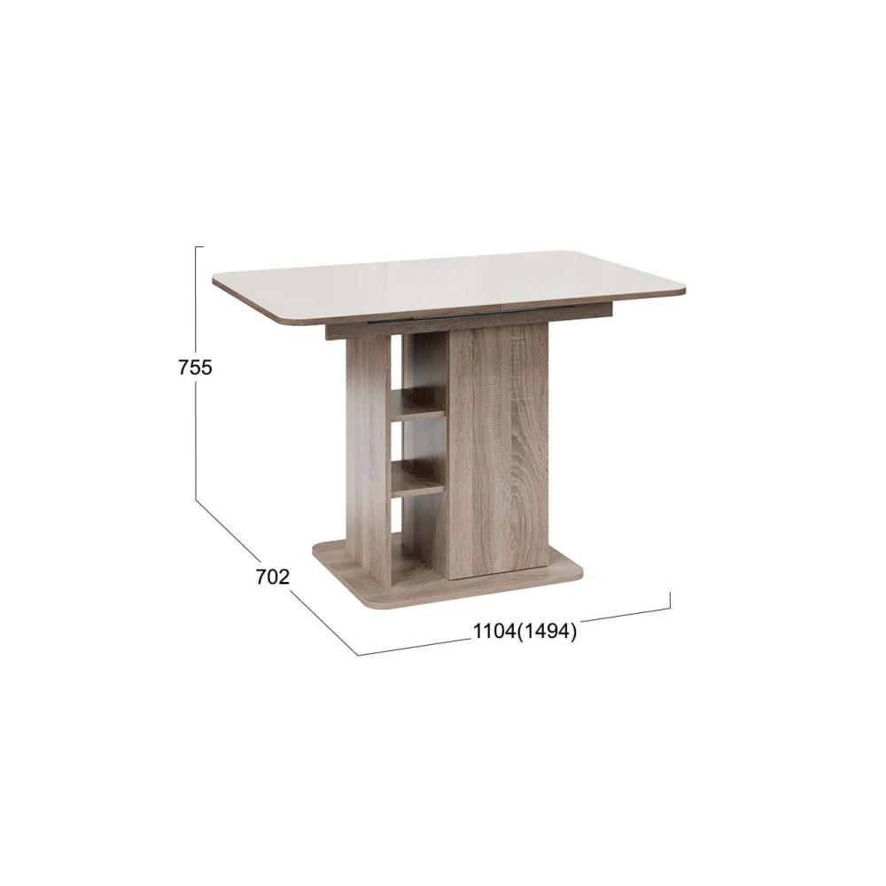 Стол раздвижной «Мюнхен» Тип 1 Стол раздвижной «Мюнхен» Тип 1