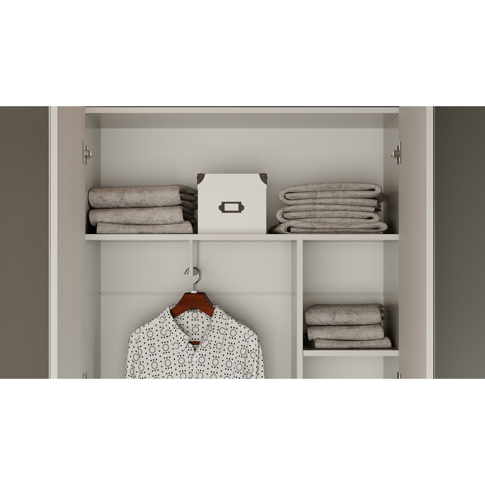 Шкаф для одежды (366) с 2 зеркальными дверями «Порто»