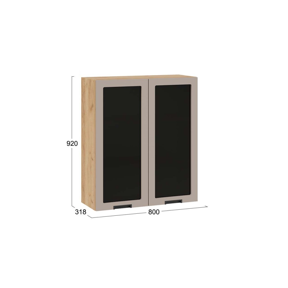 Шкаф навесной c двумя дверями «Гренада» Шкаф навесной c двумя дверями «Гренада»