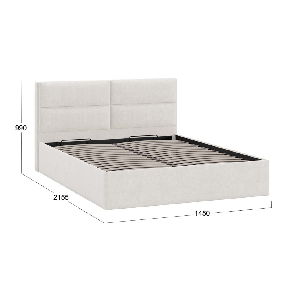 Кровать с ПМ «Глосс» Тип 1 (с подъемным механизмом) без заглушины Кровать с ПМ «Глосс» Тип 1 (с подъемным механизмом) без заглушины