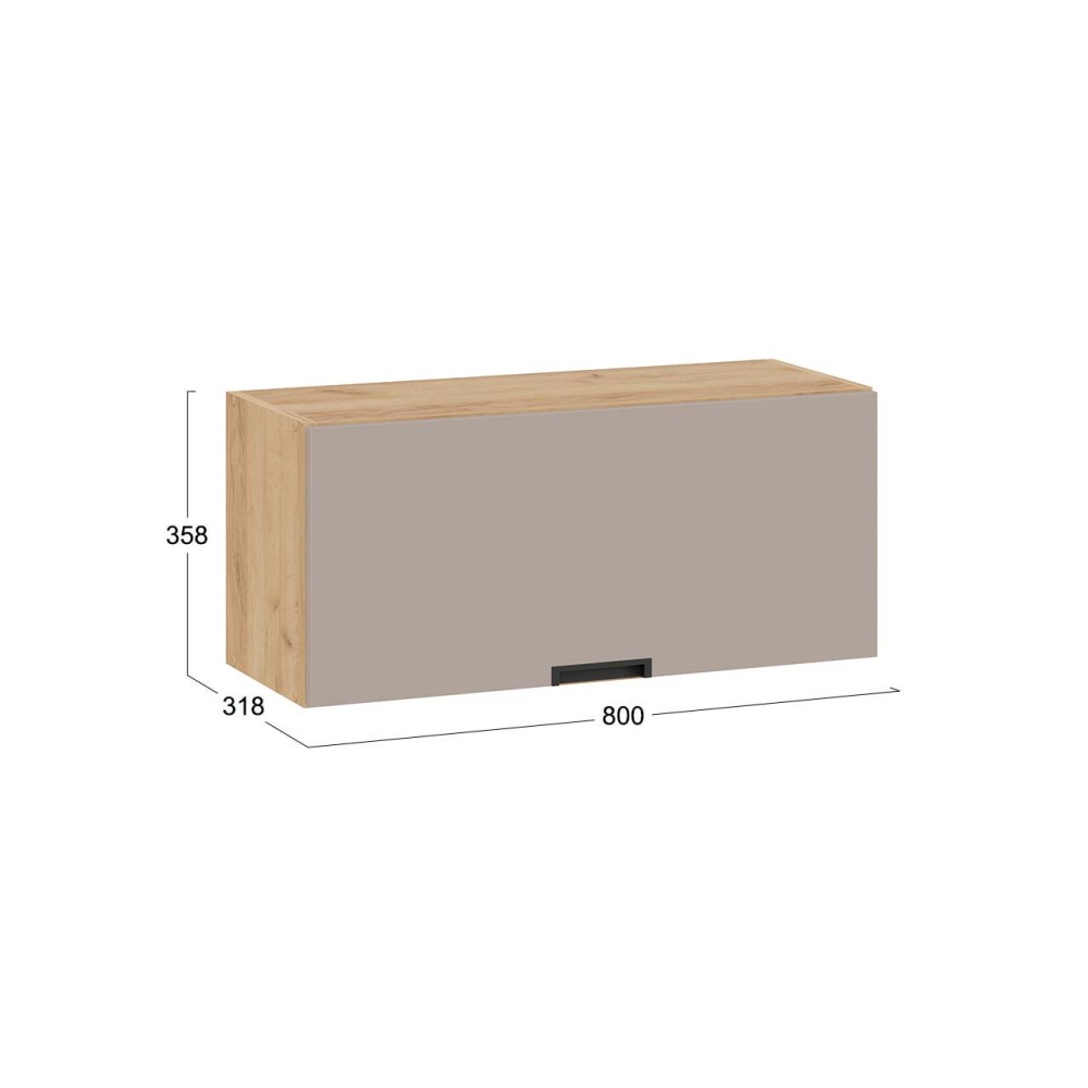 Шкаф навесной c одной откидной дверью «Гренада» Шкаф навесной c одной откидной дверью «Гренада»