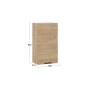 Шкаф навесной c одной дверью «Детройт» Шкаф навесной c одной дверью «Детройт»