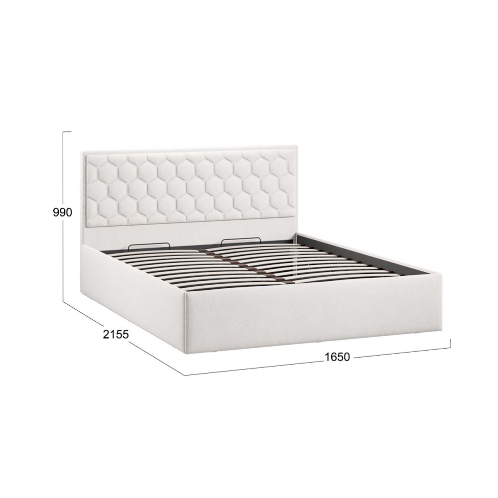 Кровать с ПМ «Порто» (с подъемным механизмом) без заглушины Кровать с ПМ «Порто» (с подъемным механизмом) без заглушины