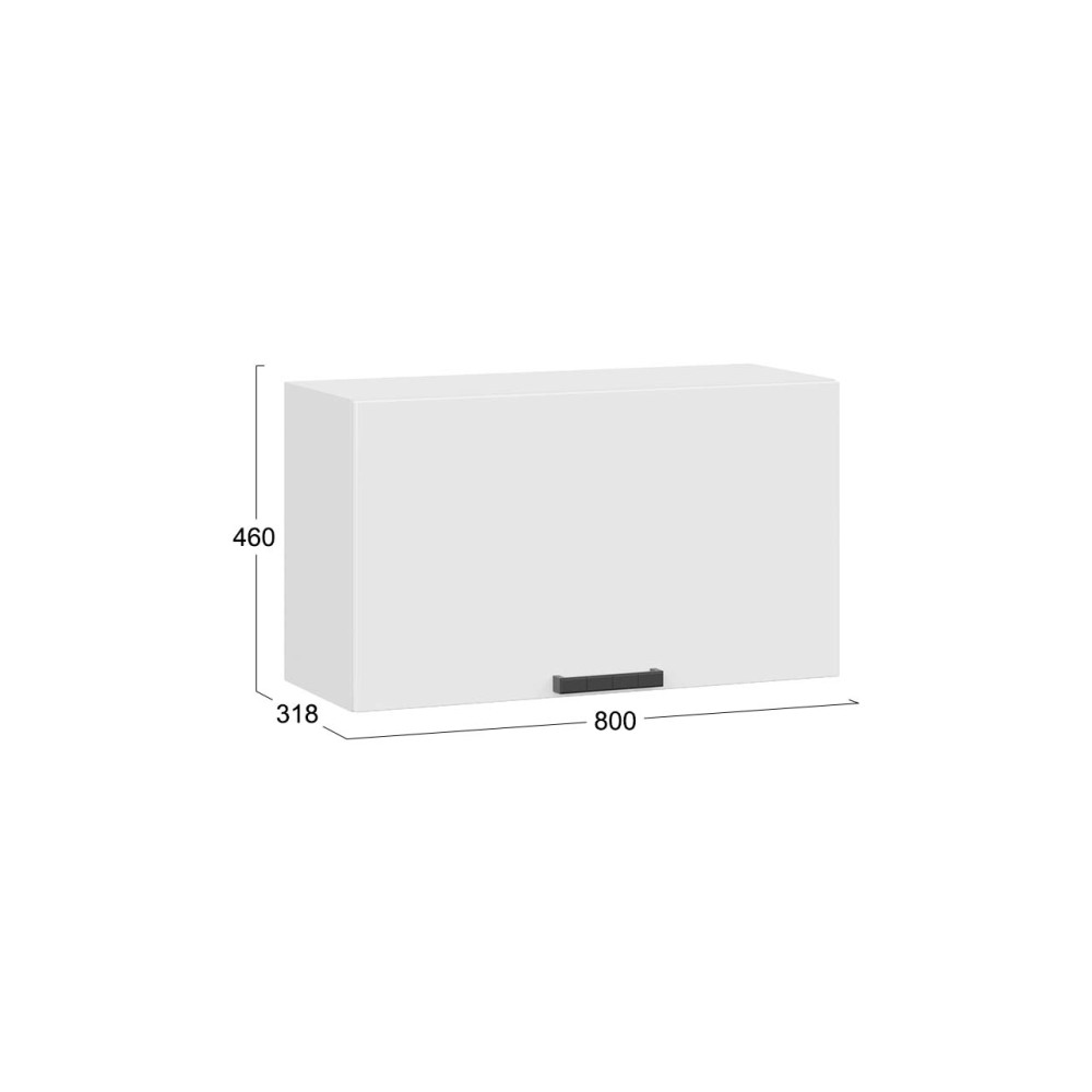 Шкаф навесной c одной откидной дверью «Детройт» исп. 2 Шкаф навесной c одной откидной дверью «Детройт» исп. 2