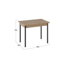 Стол «Родос» Тип 1 с опорой d40