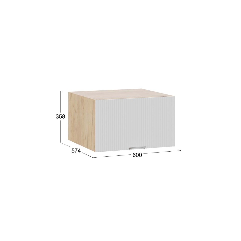 Шкаф навесной c одной откидной дверью «Кимберли» Шкаф навесной c одной откидной дверью «Кимберли»