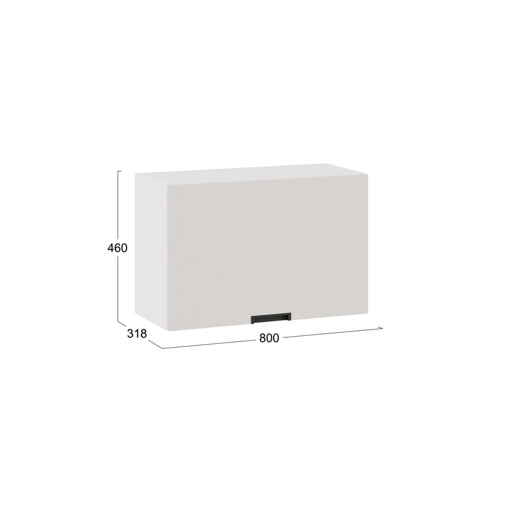 Шкаф навесной c одной откидной дверью «Гренада» Шкаф навесной c одной откидной дверью «Гренада»