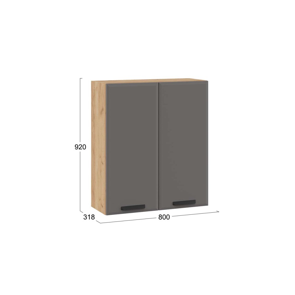 Шкаф навесной c двумя дверями «Тиана» Шкаф навесной c двумя дверями «Тиана»