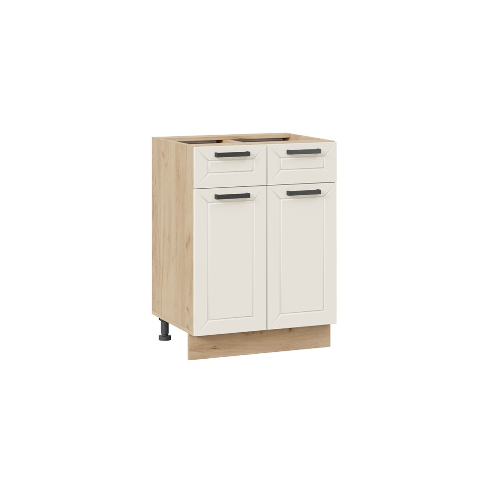 Шкаф напольный с двумя ящиками и двумя дверями «Лорас» Шкаф напольный с двумя ящиками и двумя дверями «Лорас»