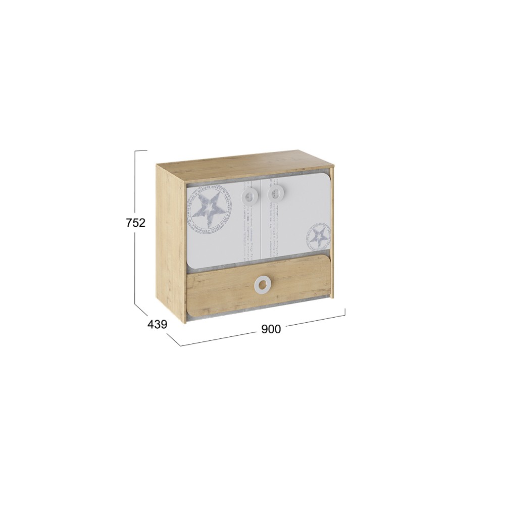 Тумба комбинированная «Мегаполис» Тумба комбинированная «Мегаполис»