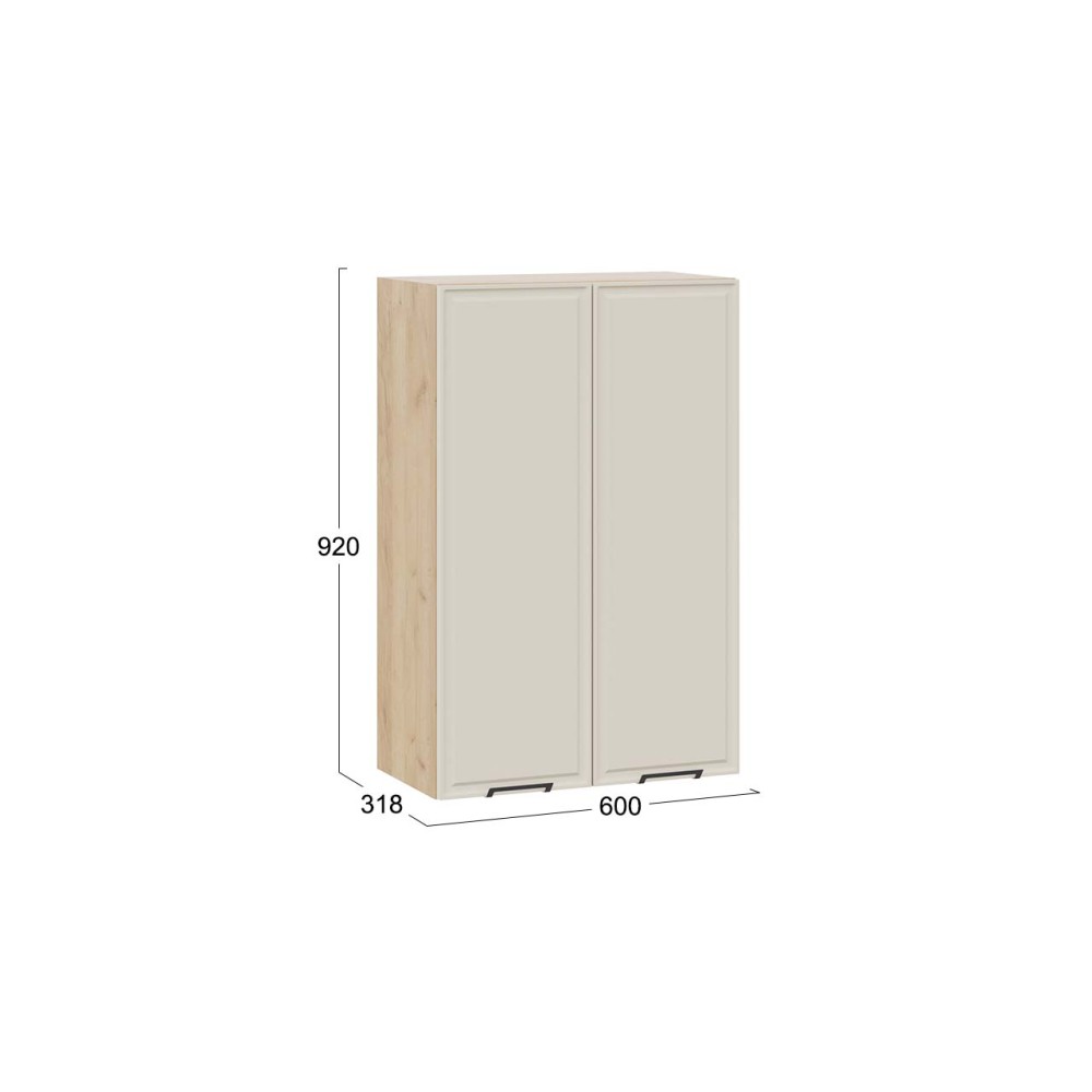 Шкаф навесной c двумя дверями «Белладжио» Шкаф навесной c двумя дверями «Белладжио»