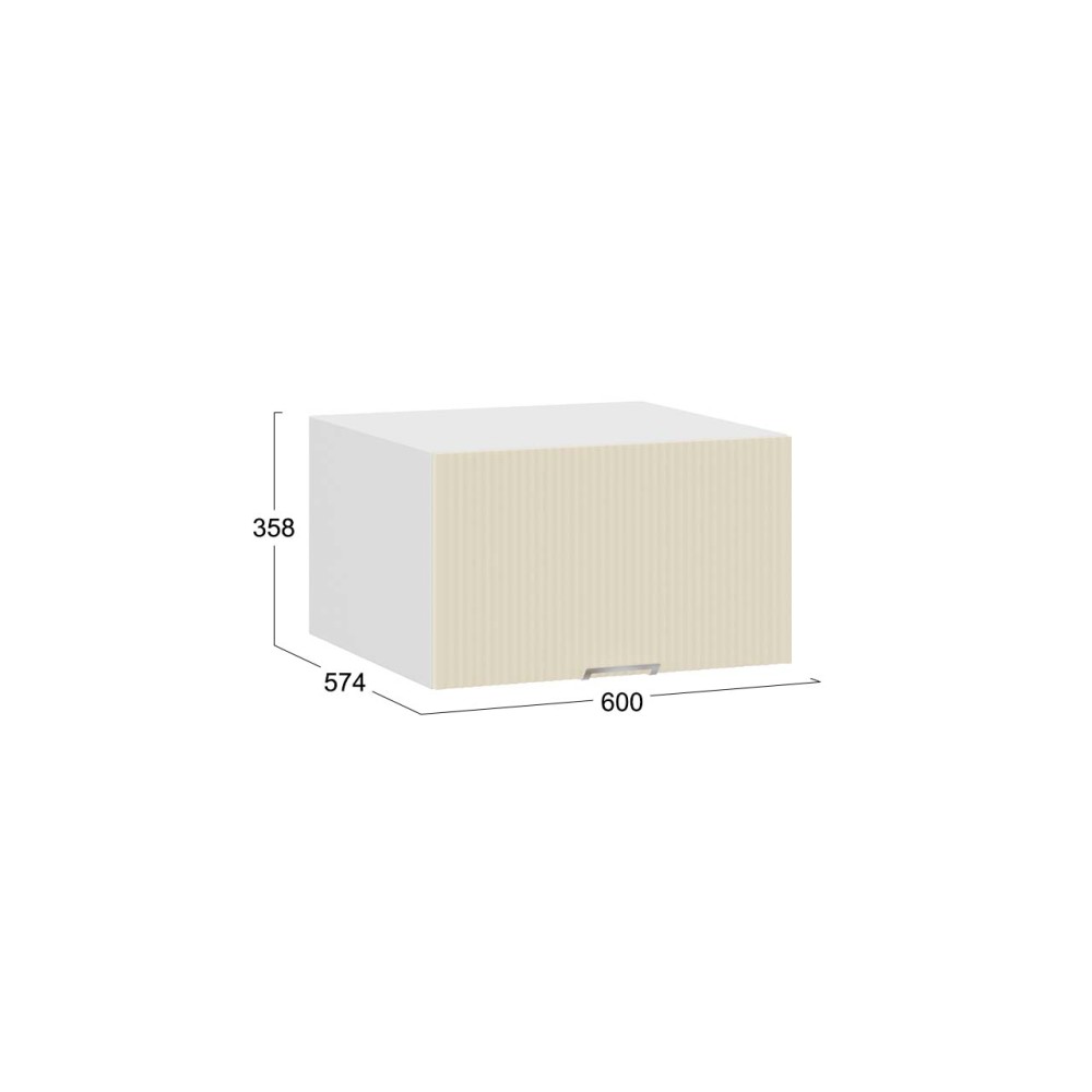 Шкаф навесной c одной откидной дверью «Кимберли» Шкаф навесной c одной откидной дверью «Кимберли»