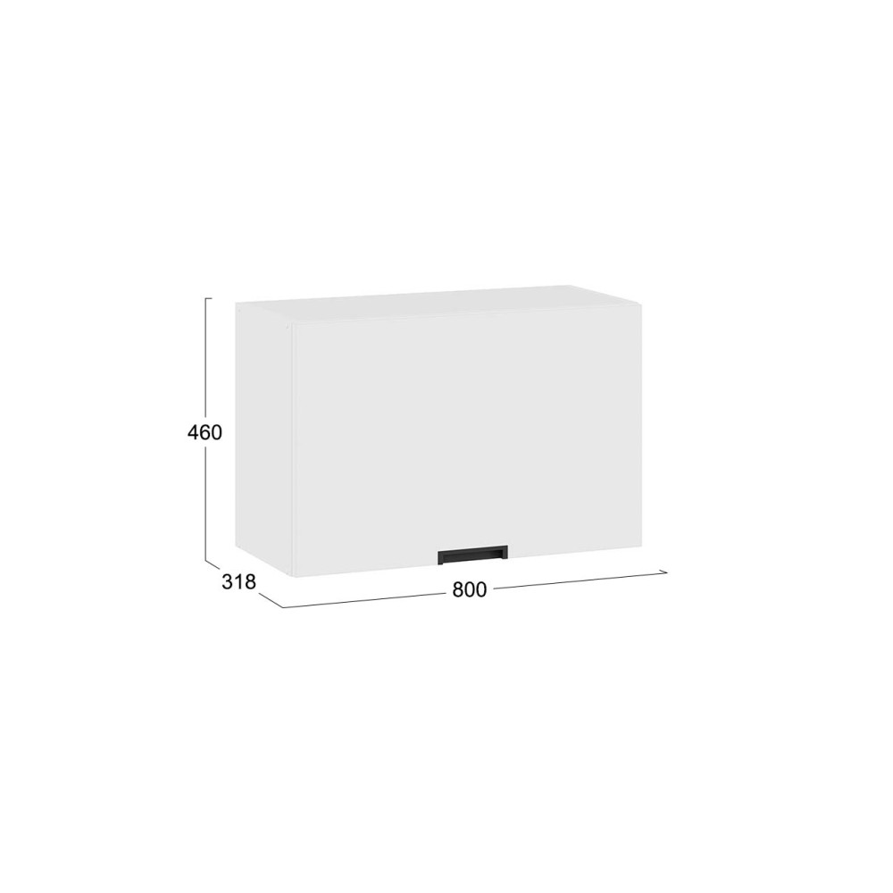 Шкаф навесной c одной откидной дверью «Гренада» Шкаф навесной c одной откидной дверью «Гренада»