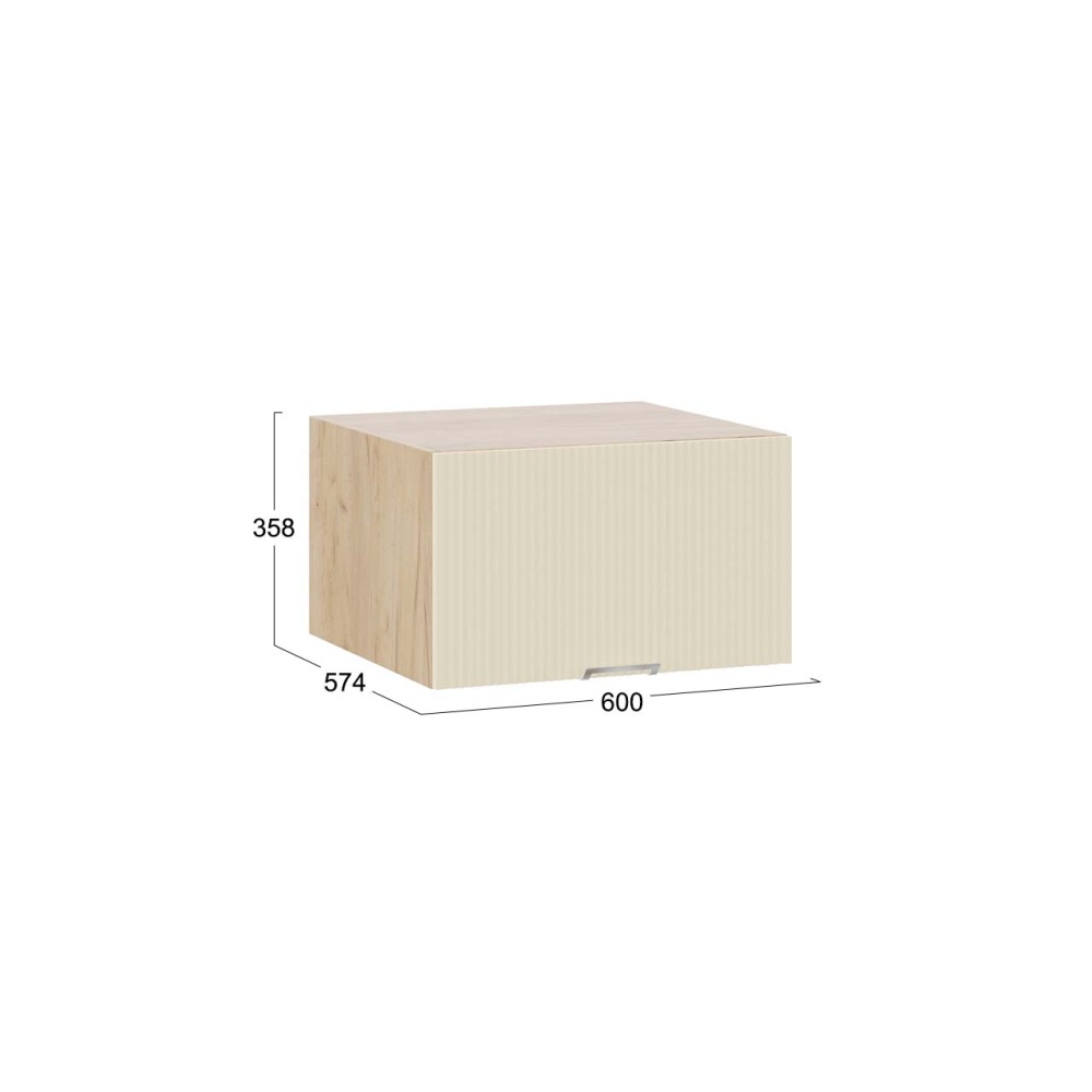 Шкаф навесной c одной откидной дверью «Кимберли» Шкаф навесной c одной откидной дверью «Кимберли»