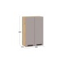 Шкаф навесной c двумя дверями «Тиана»