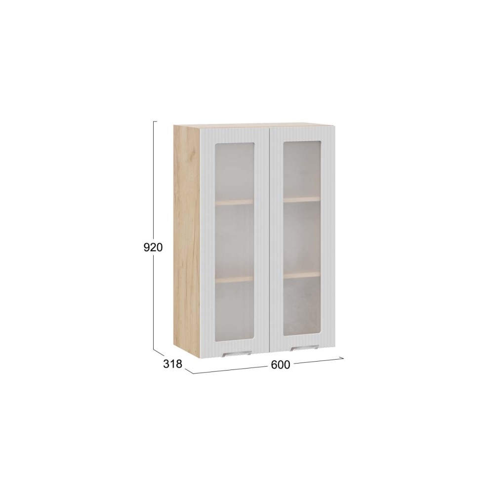 Шкаф навесной c двумя дверями «Кимберли» Шкаф навесной c двумя дверями «Кимберли»