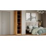 Шкаф для белья (580) с 1 глухой дверью «Порто»