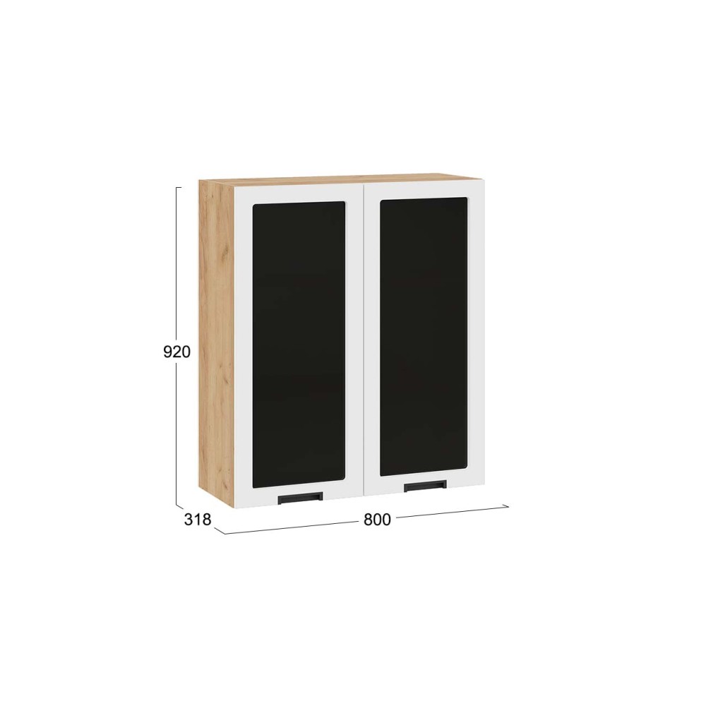 Шкаф навесной c двумя дверями «Гренада» Шкаф навесной c двумя дверями «Гренада»