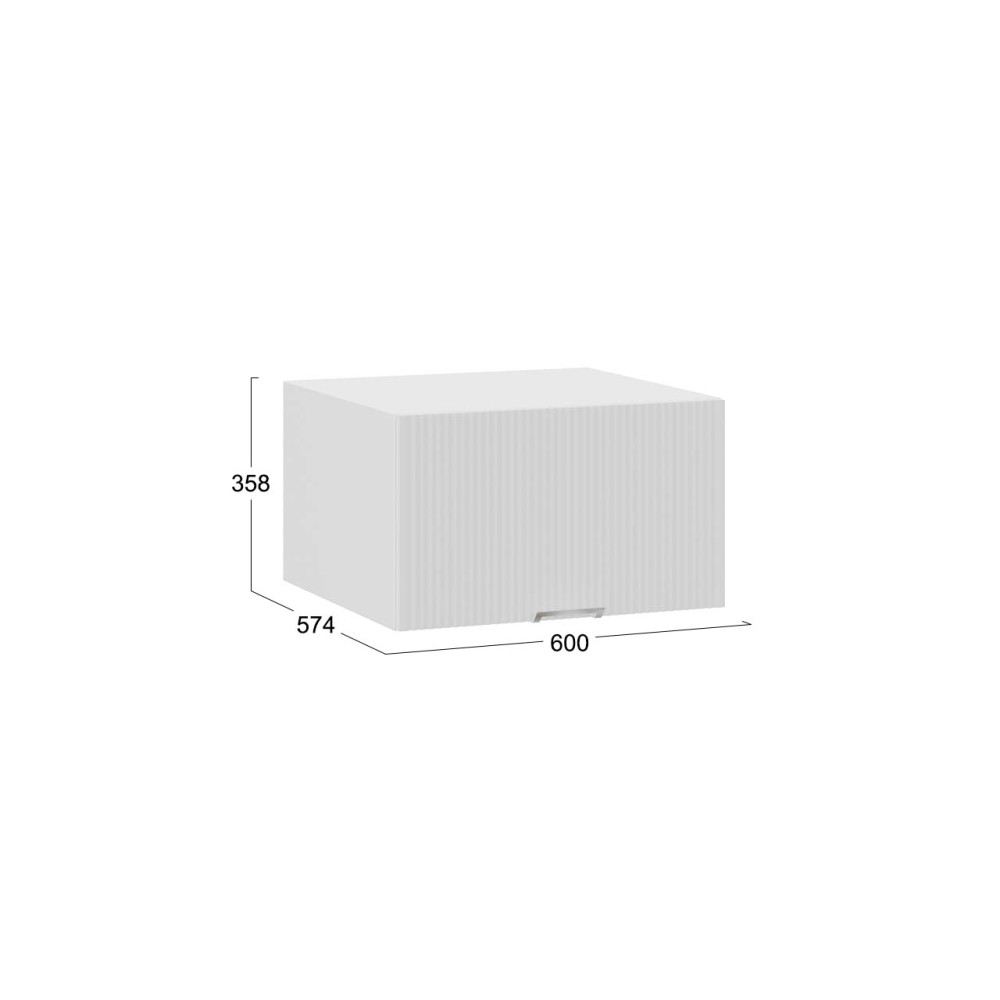 Шкаф навесной c одной откидной дверью «Кимберли» Шкаф навесной c одной откидной дверью «Кимберли»