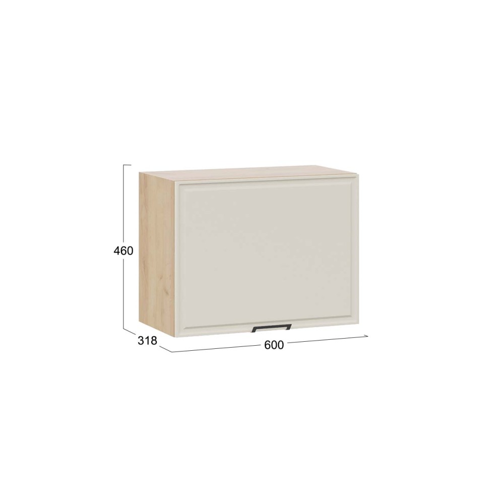 Шкаф навесной c одной откидной дверью «Белладжио» Шкаф навесной c одной откидной дверью «Белладжио»