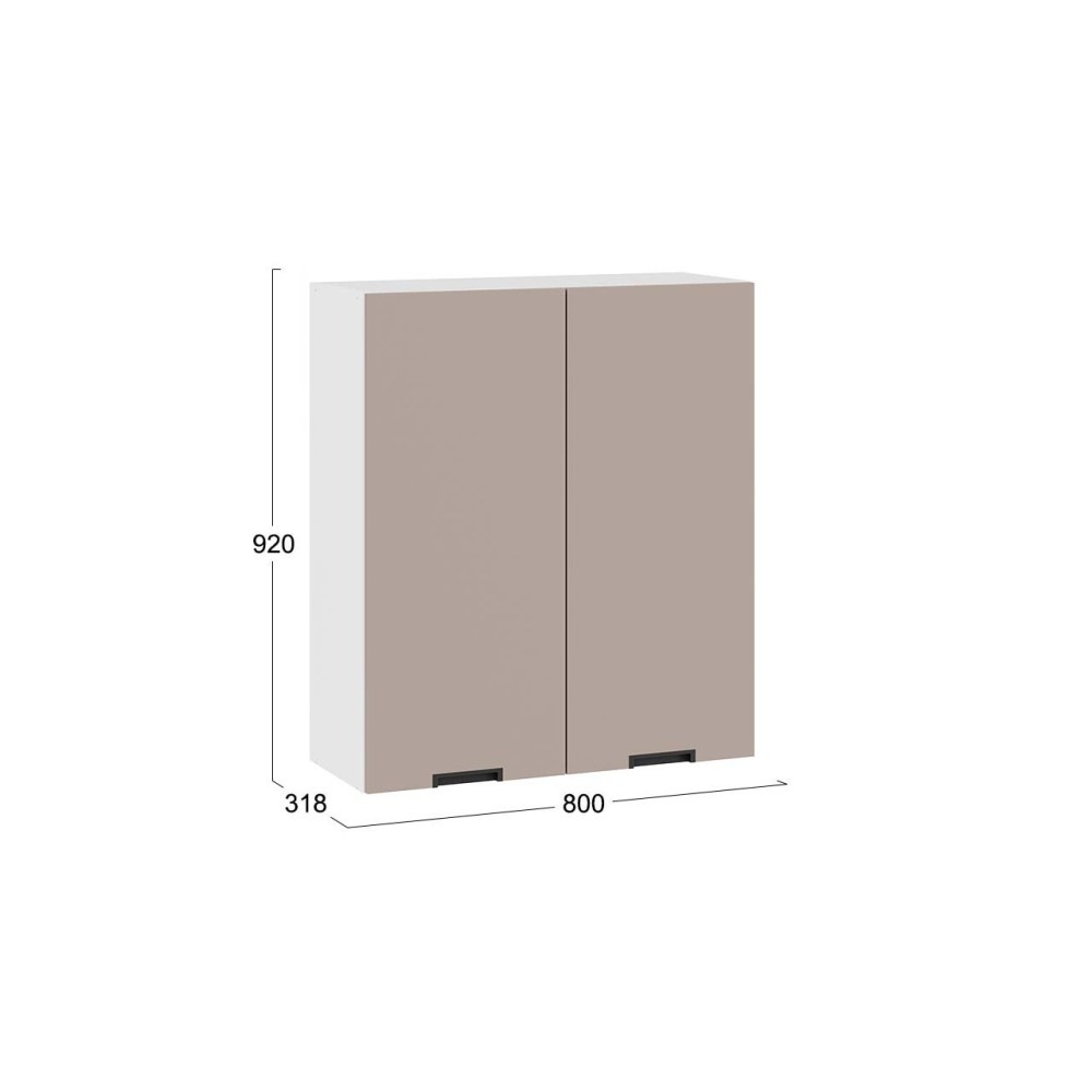 Шкаф навесной c двумя дверями «Гренада» Шкаф навесной c двумя дверями «Гренада»