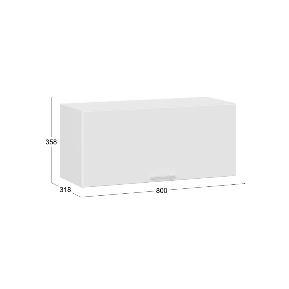 Шкаф навесной c одной откидной дверью «Габриэлла» Шкаф навесной c одной откидной дверью «Габриэлла»