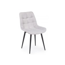 Стул на металлокаркасе Челси К светло-серый (zd 960) / черный np