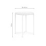 Журнальный стол Tray 1 white