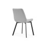 Стул на металлокаркасе Стронг светло-серый / черный