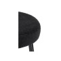 Барный стул Plato black fabric