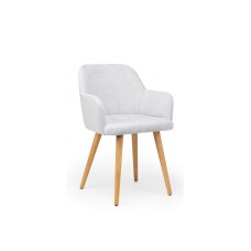 Стул деревянный Инфини светло-серый (ocean 021) / светлое дерево Стул деревянный Инфини светло-серый (ocean 021) / светлое дерево