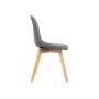 Стул деревянный Filip dark gray / wood