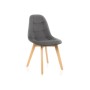 Стул деревянный Filip dark gray / wood