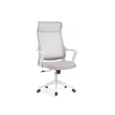 Компьютерное кресло Rino light gray / white