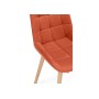 Стул деревянный Челси терракотовый (zd 432) / светлое дерево np