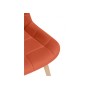 Стул деревянный Челси терракотовый (zd 432) / светлое дерево np