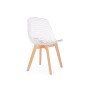 Пластиковый стул Vart clear / wood
