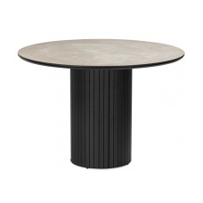 Керамический стол Гравент 110 avenue grey sahara / черный Керамический стол Гравент 110 avenue grey sahara / черный