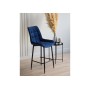 Барный стул Челси 360 синий (zd 798) / черный np