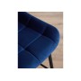 Барный стул Челси 360 синий (zd 798) / черный np