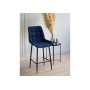 Барный стул Челси 360 синий (zd 798) / черный np