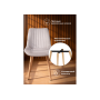 Стул деревянный Седа латте (zd 290) / светлое дерево np