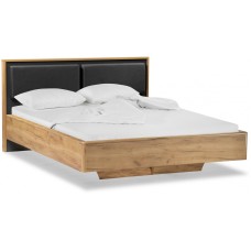 Кровать Клауд 160х200 парящая дуб крафт золотой / антрацит