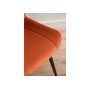 Стул на металлокаркасе Седа 360 терракотовый (zd 432) / черный np