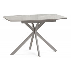 Стол стеклянный Тамаса 120(150)х70х76 латте / капучино