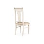 Стул деревянный Roy золото патина тк. К02 бежевая / слоновая кость